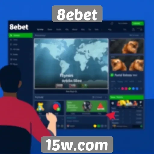 Análise da interface do usuário do site 8ebet